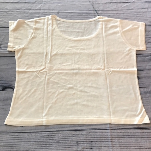 ✅3X Host Pick✅ Summer Print Crop Tee, Medium - Picture 4 of 7